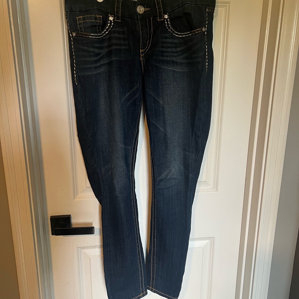 Seven7 Women's Indigo Skinny Jeans